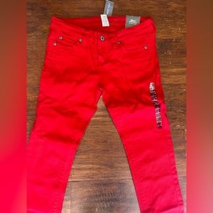 Red Wet Seal pants